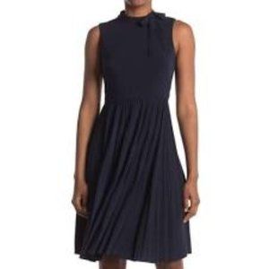 Maggy London NWOT Pleated Bow Dress